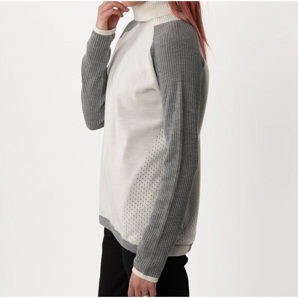 STRAIFE Aspen Apres Merino Wool High Neck Sweater Women's Size XS - Picture 3 of 9